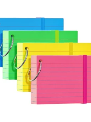 3x5 Ruled Flash Cards with Ring