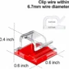 Adhesive Cable Organiser Clips