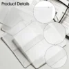A5 PVC Zipper Binder Pouches (15 pcs)