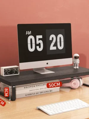 Desktop Monitor Riser Shelf