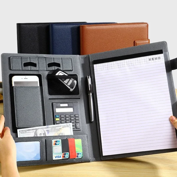 A4 Leather Executive Padfolio