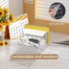 3-Compartment Acrylic File Holder
