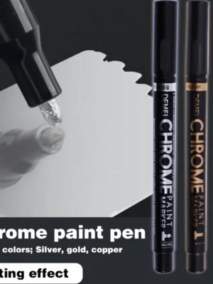 S3d8535ce746544debc43fbc3796c5e0aH.webp Chrome Mirror Marker Pens (3 pcs)