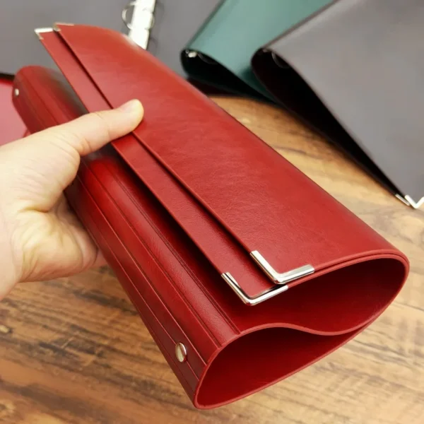 S4a4e03648c474e978f1405dfa5f78972u.webp PU Leather A4 Loose-Leaf Binder