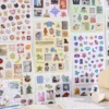 Retro Cartoon Sticker Book (50 Sheets)