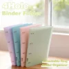 Clear A4 4-Hole D-Ring Folder