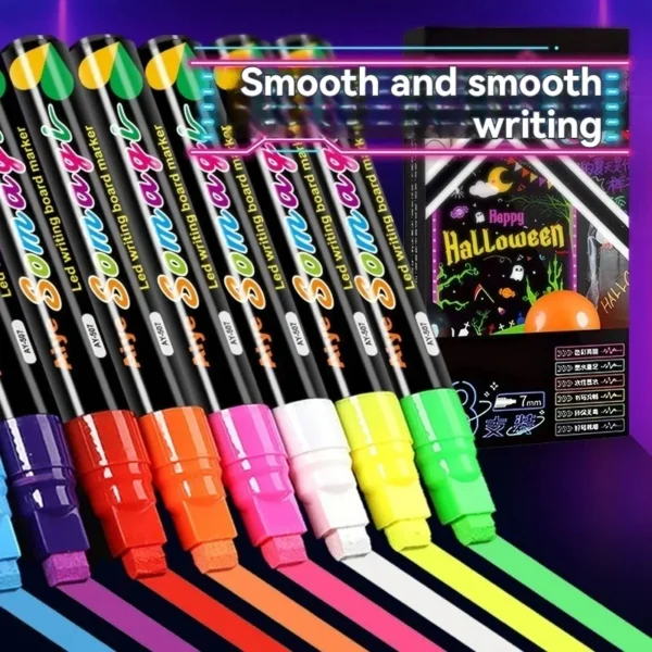 Liquid Chalk Markers (8 Colours)