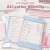 S5edb980237e345e688541b55120ac5c2U.webp PU Leather Double-Clip A4 Clipboard