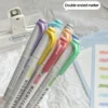 Double-Headed Pastel Highlighters (5 Colours)