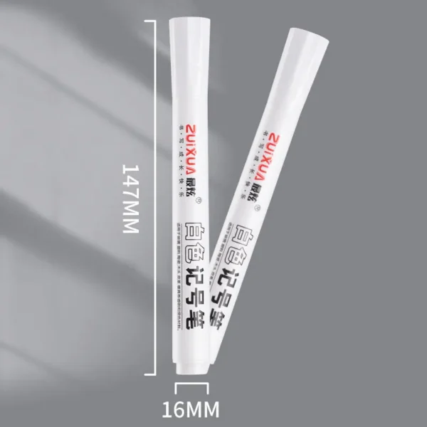White Oil-Based Marker Pens
