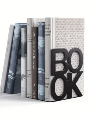 Non-Slip Iron Bookend