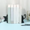 Peeping Cat Metal Bookends (2 pcs)