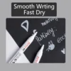 White Oil-Based Marker Pens