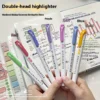 Double-Headed Pastel Highlighters (5 Colours)