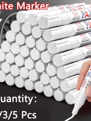 White Oil-Based Marker Pens