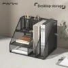 3-Tier Mesh Desk Organiser with Letter Trays