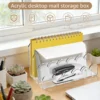 3-Compartment Acrylic File Holder