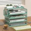 4-Tier Stackable Letter Tray