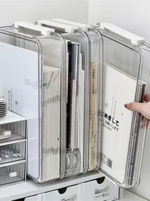 Clear Acrylic A4 Document Box