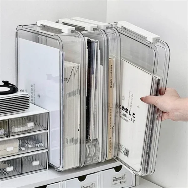 Clear Acrylic A4 Document Box