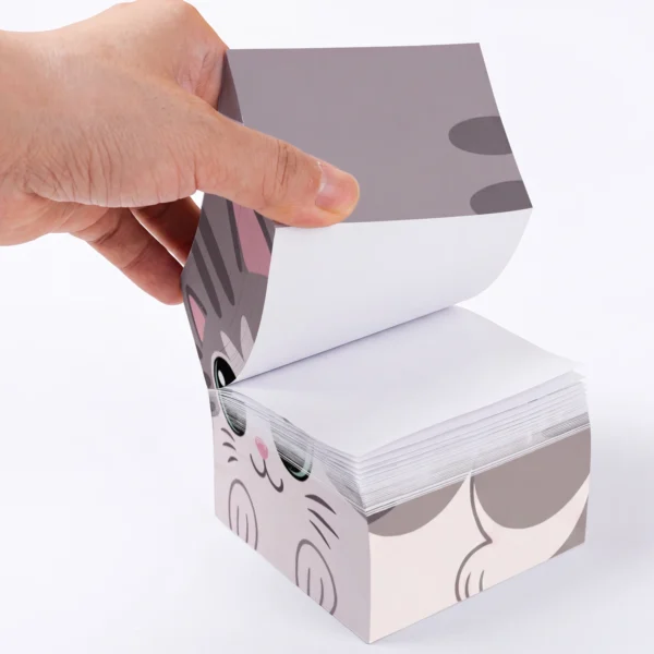 Tabby Cat Memo Cube (800 Sheets)